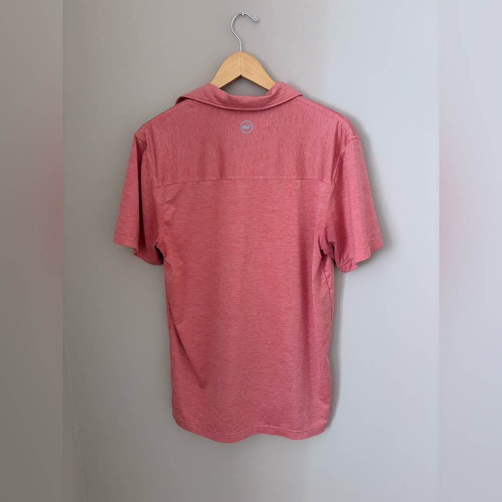 Vineyard Vines Men's Performance Polo Shirt Red Size S Golf Casual - Picture 3 of 3